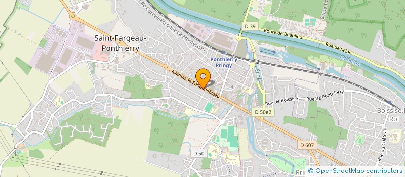 localisation de l'entreprise SPFPL DES BORDES  SAINT-FARGEAU-PONTHIERRY