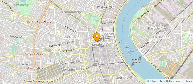 localisation de l'entreprise SPFPL DES GRANDS HOMMES  BORDEAUX