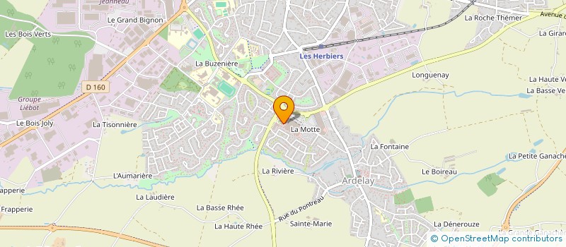 localisation de l'entreprise SPFPL DES HERBIERS à LES HERBIERS