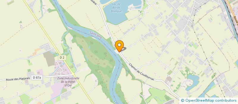 localisation de l'entreprise SPFPL DFI  SAINT-JORY