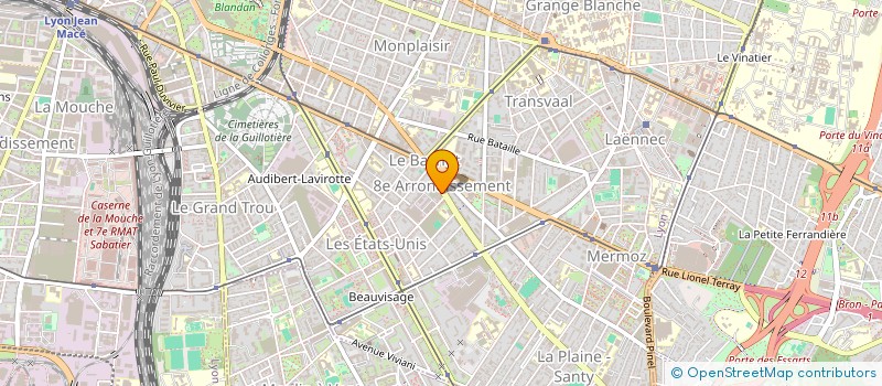 localisation de l'entreprise SPFPL DG MEDICAL  LYON