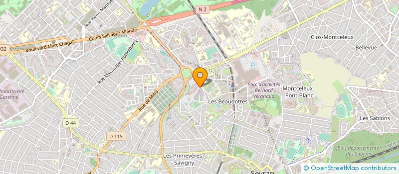 localisation de l'entreprise SPFPL DIALO à SEVRAN