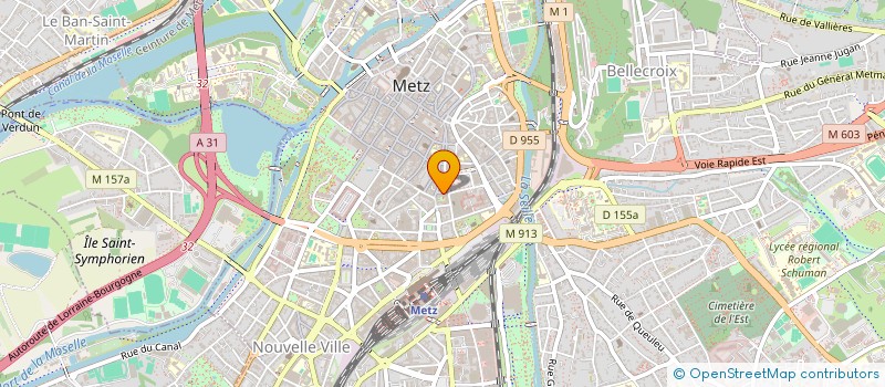 localisation de l'entreprise SPFPL DN  METZ