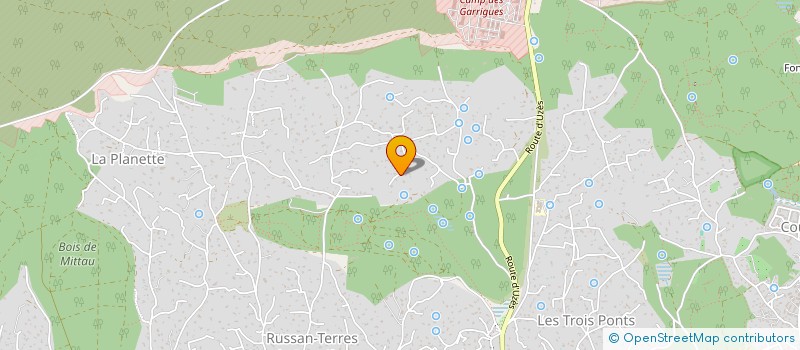 localisation de l'entreprise SPFPL DOCTEUR ANNICK DARDAILLON  NIMES