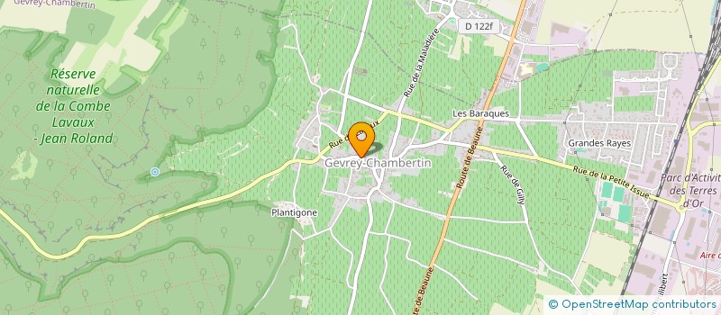 localisation de l'entreprise SPFPL DOCTEUR JEROME LEPINE à GEVREY-CHAMBERTIN