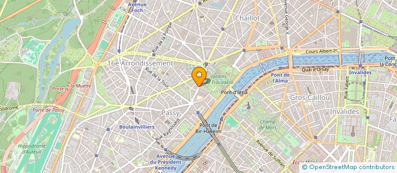 localisation de l'entreprise SPFPL DOCTEUR JERRY LEVY  PARIS