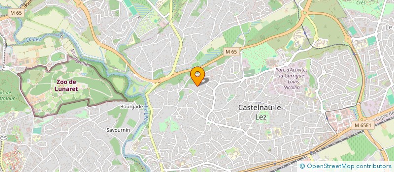 localisation de l'entreprise SPFPL DOCTEUR MARGAUX ARTIGUENAVE à CASTELNAU-LE-LEZ