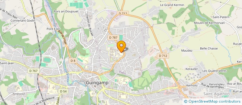 localisation de l'entreprise SPFPL DOCTEUR ROPARS  PABU