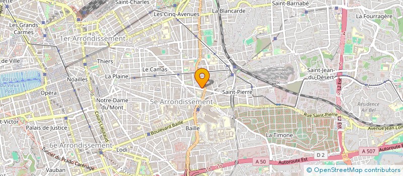 localisation de l'entreprise SPFPL DOLZ à MARSEILLE