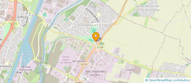 localisation de l'entreprise SPFPL DOODDA  COLOMBELLES