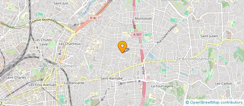 localisation de l'entreprise SPFPL DR ASTRUC JEAN-PHILIPPE à MARSEILLE