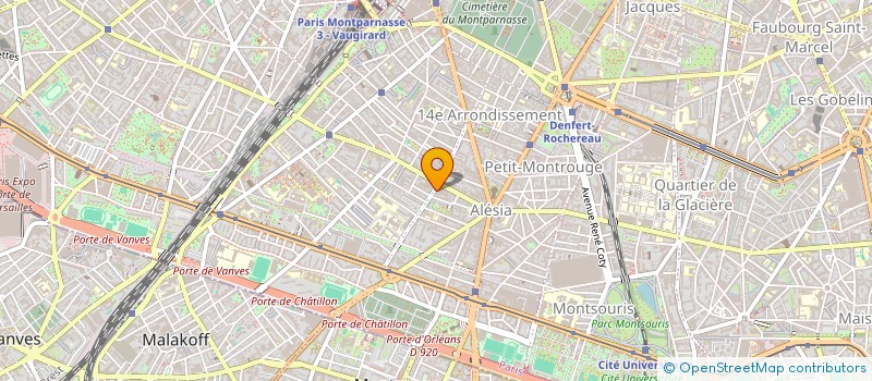 localisation de l'entreprise SPFPL DR JOCELYN GUIBERT  PARIS