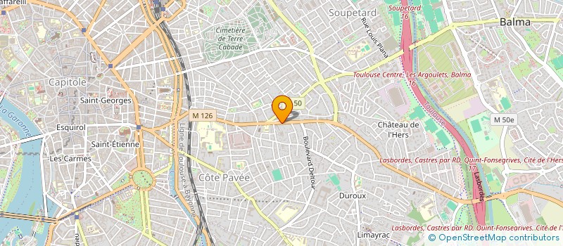 localisation de l'entreprise SPFPL DR LEMAIRE  TOULOUSE