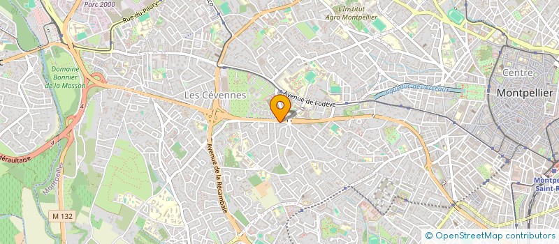 localisation de l'entreprise SPFPL DR PISSAS-GIRAULT  MONTPELLIER