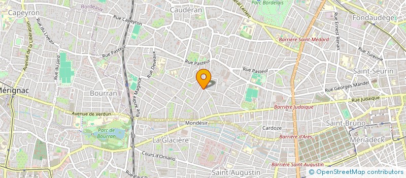 localisation de l'entreprise SPFPL DR REMI CHAUVEL  BORDEAUX