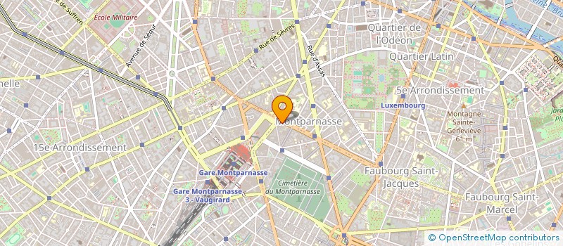 localisation de l'entreprise SPFPL DR SEVERINE SITBON  PARIS