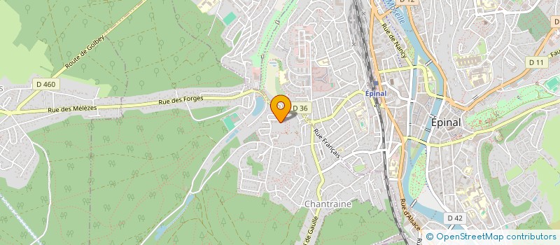 localisation de l'entreprise SPFPL DR SY  CHANTRAINE