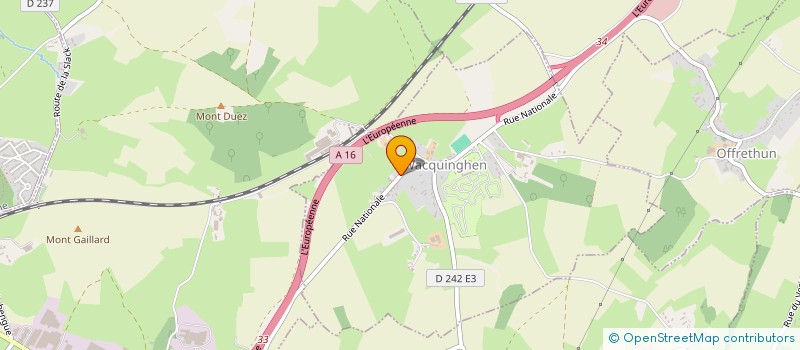 localisation de l'entreprise SPFPL DS VET  WACQUINGHEN