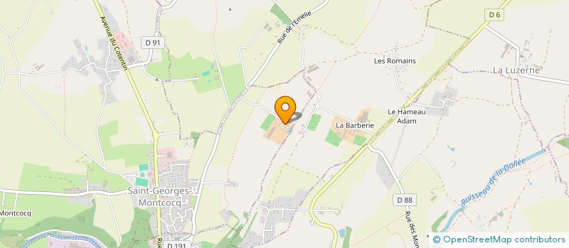 localisation de l'entreprise SPFPL DU BOIS ANDRE  SAINT-GEORGES-MONTCOCQ