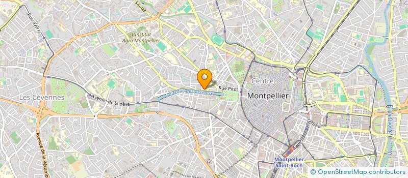 localisation de l'entreprise SPFPL DU CENTRE DENTAIRE DES ARCEAUX à MONTPELLIER