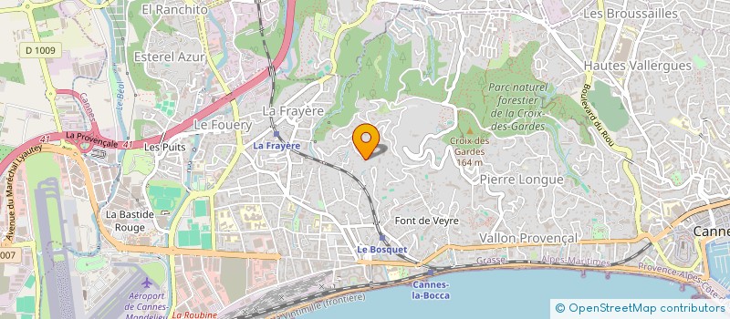 localisation de l'entreprise SPFPL DU DOCTEUR ASSIBAT REMY  CANNES