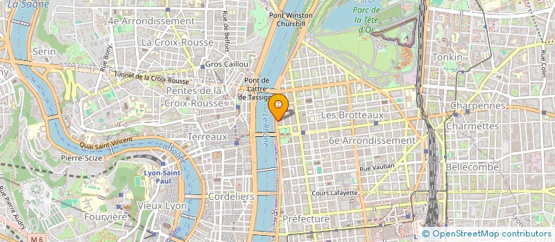 localisation de l'entreprise SPFPL DU DOCTEUR DE RAVIGNAN à LYON