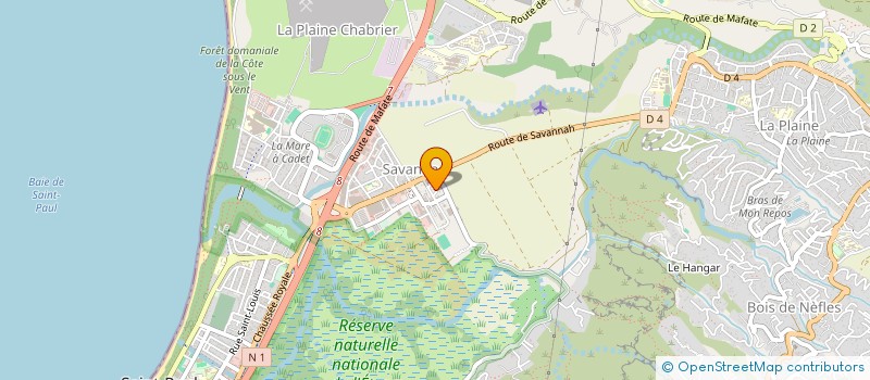 localisation de l'entreprise SPFPL DU DOCTEUR GUAY à SAINT-PAUL
