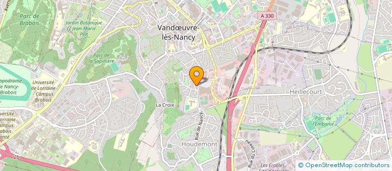 localisation de l'entreprise SPFPL DU DR ALEXANDRE LAI  VANDUVRE-LES-NANCY