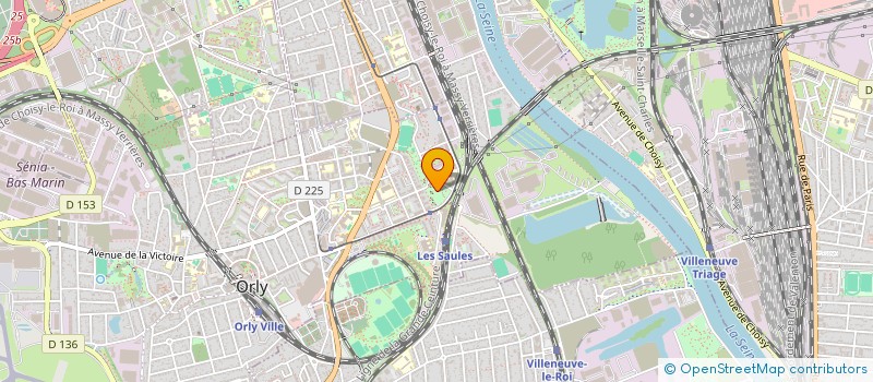 localisation de l'entreprise SPFPL DU DR CHADIA MIR  ORLY