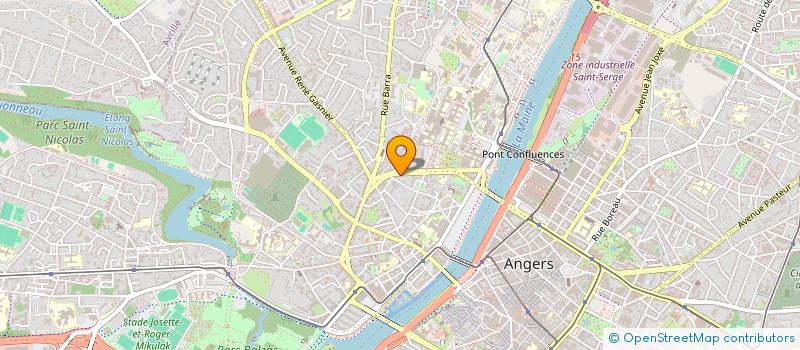localisation de l'entreprise SPFPL DU DR CHELLY à ANGERS
