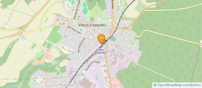 localisation de l'entreprise SPFPL DU DR CHEMOUNY BRIAN  VILLERS-COTTERETS