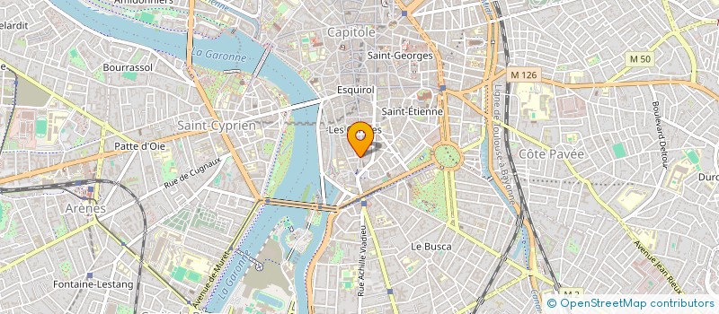 localisation de l'entreprise SPFPL DU DR HOUGAS à TOULOUSE
