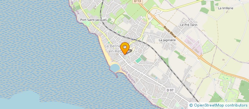 localisation de l'entreprise SPFPL DU DR JEAN-PHILIPPE MANCIAUX  LA BERNERIE-EN-RETZ