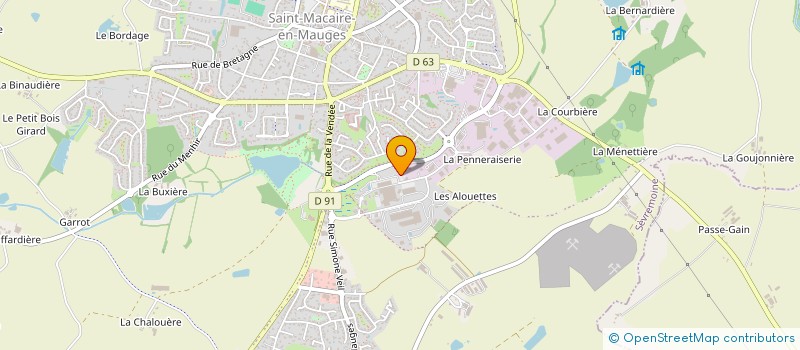 localisation de l'entreprise SPFPL DU DR KRAI  SEVREMOINE