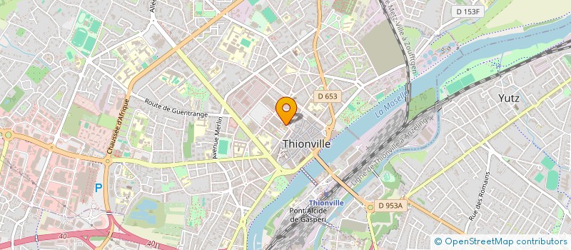 localisation de l'entreprise SPFPL DU MANEGE A.H.  THIONVILLE