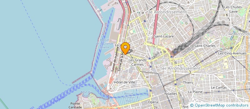 localisation de l'entreprise SPFPL DU SOLEIL  MARSEILLE