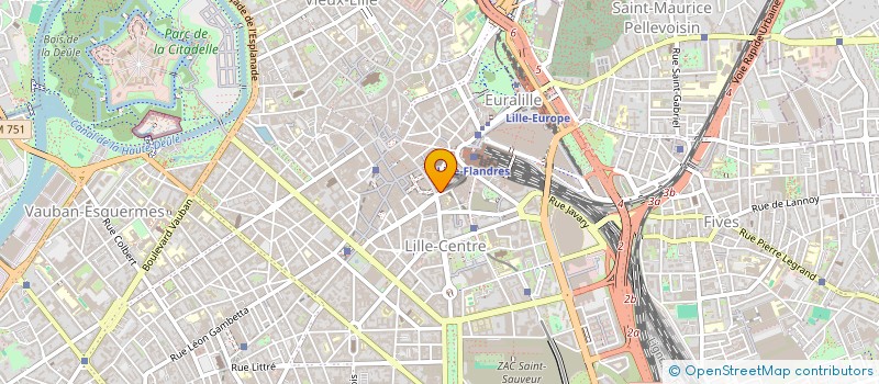 localisation de l'entreprise SPFPL DUMETZ-VILLEZ à LILLE
