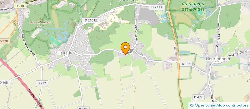 localisation de l'entreprise SPFPL EDOUARD DUMETZ  HELFAUT