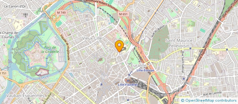 localisation de l'entreprise SPFPL EFFICIENCE GX à LILLE
