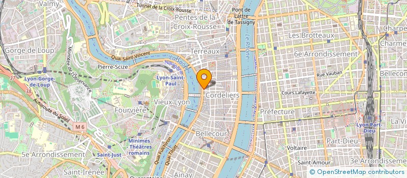 localisation de l'entreprise SPFPL EGAL  LYON