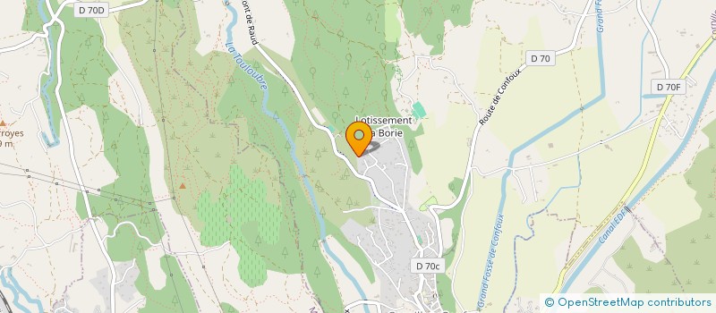 localisation de l'entreprise SPFPL EKVET - SOCIETE DE PARTICIPATIONS FINANCIERES DE PROFESSION LIBERALE DE VETERINAIRE PAR ACTION SIMPLIFIEE à CORNILLON-CONFOUX
