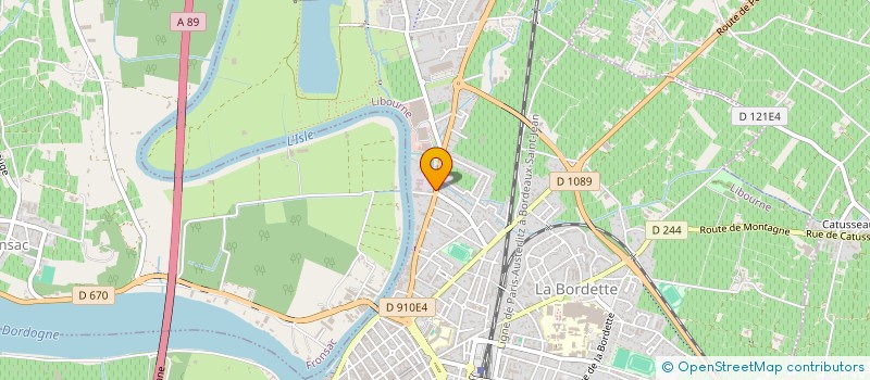 localisation de l'entreprise SPFPL ELISABETH SEYNHAEVE à LIBOURNE