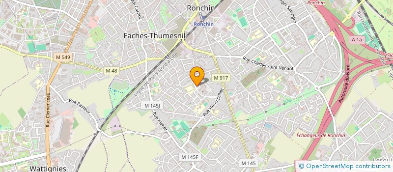 localisation de l'entreprise SPFPL EMILIE COURTOIS  FACHES-THUMESNIL