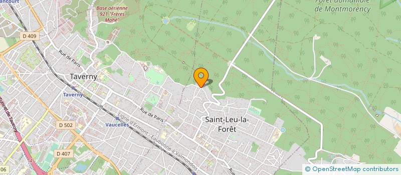 localisation de l'entreprise SPFPL EPV 95  SAINT-LEU-LA-FORET