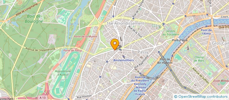 localisation de l'entreprise SPFPL ERIC SEBBAN  PARIS