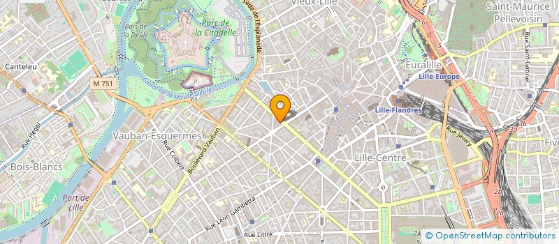 localisation de l'entreprise SPFPL ESKENAZI à LILLE