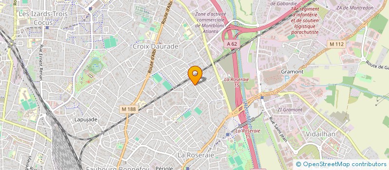 localisation de l'entreprise SPFPL F.CORTINA à TOULOUSE
