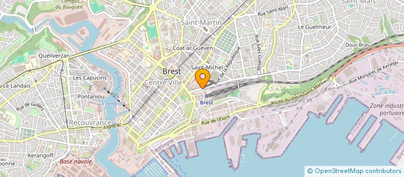 localisation de l'entreprise SPFPL FAATAOTO à BREST
