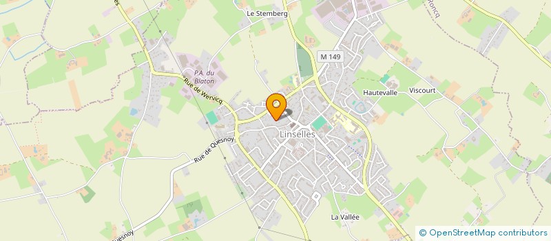 localisation de l'entreprise SPFPL FAINE à LINSELLES