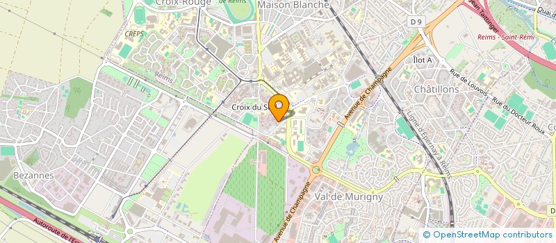 localisation de l'entreprise SPFPL FANDRE  REIMS